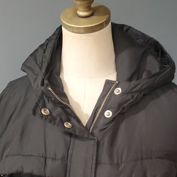 Flawed Michael Kors Long Black Coat - Picture 9 of 17